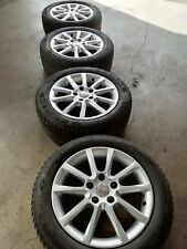 4x orig. Seat Leon Altea Kompletträder, Alufelgen + Allwetter-Reifen 205/55 R16
