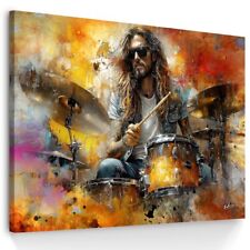 Leinwand Bild Schlagzeug Musik