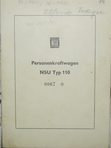 Nsu 110 1966 - 110,