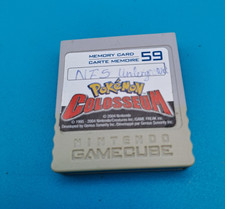 GameCube Original Speicherkarte Pokemon Colosseum Nintendo getestet gut