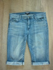 Damen Jeans Bermuda Capri blau Gr. 40 von ADAGIO - sehr bequem !
