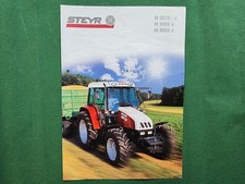 Prospekt Steyr Traktoren 9078 - 9086 - 9094