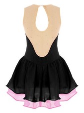 DE Mädchen Eiskunstlauf Kleid