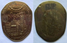 rare DDR Plakette Grenzland