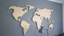Weltkarte, 3D, Karte, Bild