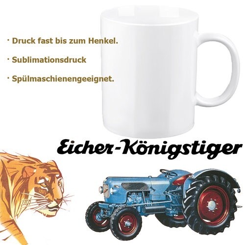 Eicher-Tasse/Kaffeehaferl