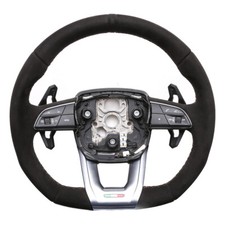  Lamborghini Lenkrad Urus Alcantara 12 Uhr Markierung Naht braun 57755