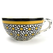 Villeroy & Boch Dresden Steingut Teetasse Dekor 5025 Art Deco um 1930