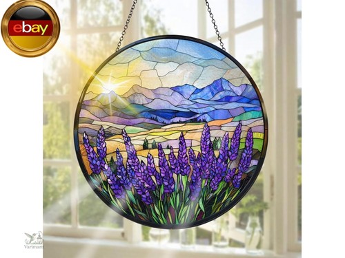 Lavendel buntglas - lavendel,
