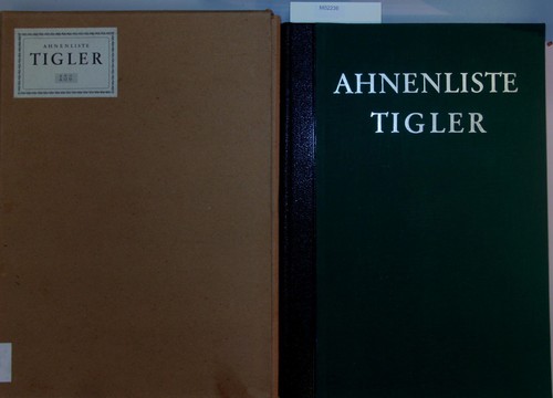 Ahnenliste tigler 156 von - ahnenliste,