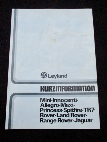 Leyland mini allegro - leyland,