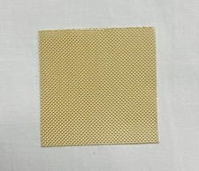 Christo & Jeanne-Claude - Stoffprobe "Pont Neuf Wrapped" - original fabric - 7x7