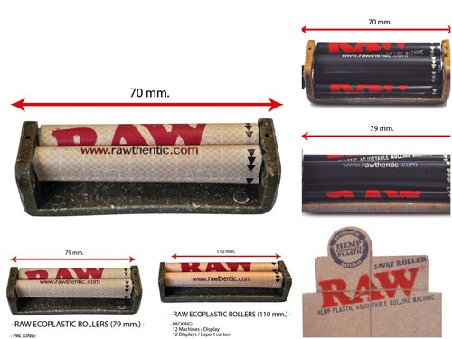 Raw roller adjustable way - raw, 2-way