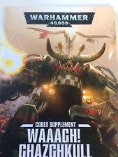 Warhammer 40k Ork Codex Waaagh Ghazghull Armeebuch Supplement Kampagne