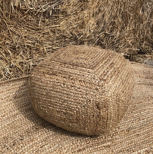 Jute pouffe fußhocker - pouffe,, oder