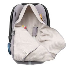 Einschlagdecke aus Waffelstoff