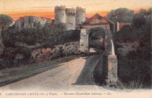 Postkarte isle wight - postkarte, of
