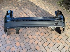 Mercedes Benz GLC AMG Line Heckstoßstange Stoßfänger Schwarz X253