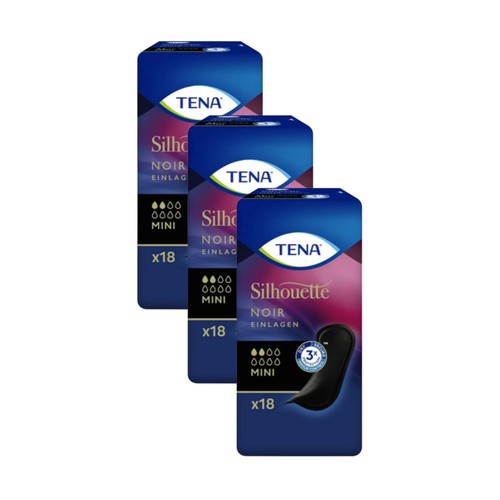Tena silhouette noir mini - silhouette,