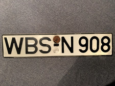 Altkreis-Kennzeichen WBS Lkr