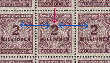 Infla Mi 315PF ** große 2 mit dickem Kopf f36 Schantl € 175 + PF f37 en ob. verb