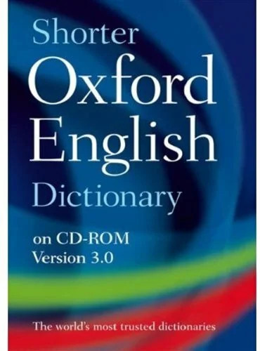 Shorter oxford english - shorter,
