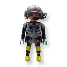 Playmobil Figur Mann Raumfahrt Astronaut Helm Zukunft Mission Technik
