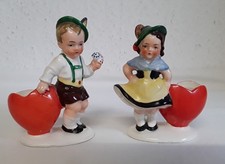 Porzellan figuren paar hertwig - porzellan,
