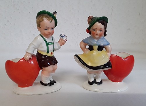 Porzellan figuren paar hertwig - porzellan,