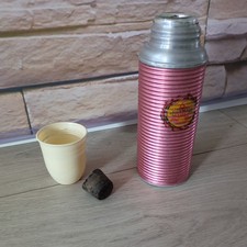 DDR Trinkflasche Original Haesco mit Becher und Korken