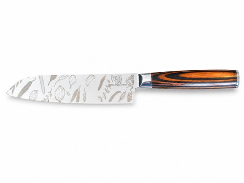 Damastmesser santoku - santoku, im