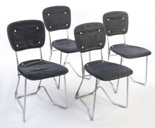 4 Stapel-Stühle ALUFLEX Armin Wirth Zieringer KG VIER STÜHLE vintage