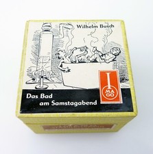 IMAGO Dia Rollfilm S/W Film WILHELM BUSCH: DAS BAD AM SAMSTAG Nr. 3857 LIA