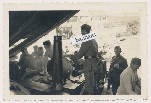 Foto wehrmacht feldküche - wehrmacht,