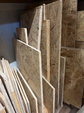 OSB Reste 12 , 15, 18,  22,  25mm Bastelholz Reste Grobspanplatte ab 19,50€/m²