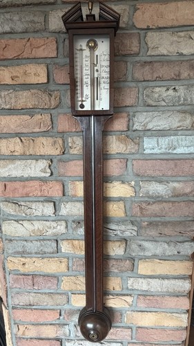 Antikes wandbarometer mit - wandbarometer,