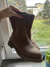 Damen Stiefeletten Wildleder