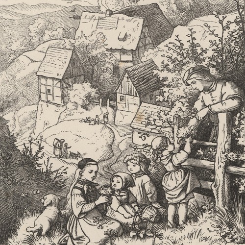 Ludwig richter nach kinder - nach, auf