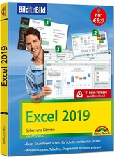 Excel 2019 Bild für Bild erklärt. Komplett in Farbe. Für alle Einsteiger geeigne