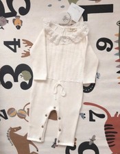 Weihnachten Gestrickte Strampler Overall Baby Größe 74