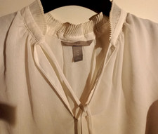 H&M Bluse Langarm doppellagig