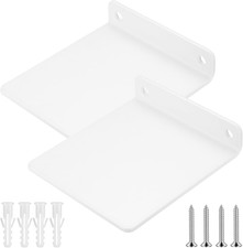 2 STK Kleine Wandregal Weiß