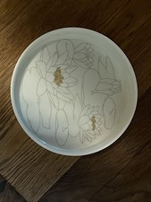 100 Jahre Rosenthal Studio-Line Schale Seerosen m. Goldauflage Sammlerstück