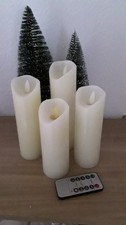 LED Kerzen  3er-Set mit Fernbedienung
