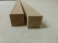 1Stk 100cm Buche Quadratleiste Buche 20x20mm Vierkant Holzleisten