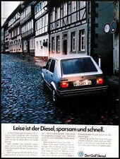 VW Golf 1, Originale Werbung aus 1979.......  VW Golf Diesel
