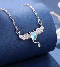 Fledermaus Mondstein Anhänger