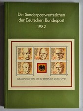 SONDERPOSTWERTZEICHEN JAHRBUCH 1981 BUNDESREPUBLIK DEUTSCHLAND SONDERSTEMPEL