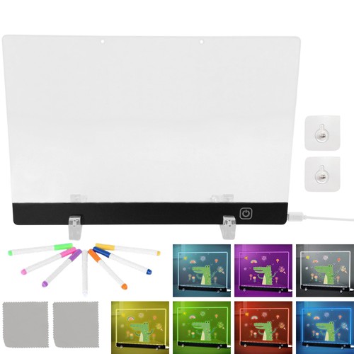 Led acryl schreibtafel - acryl,
