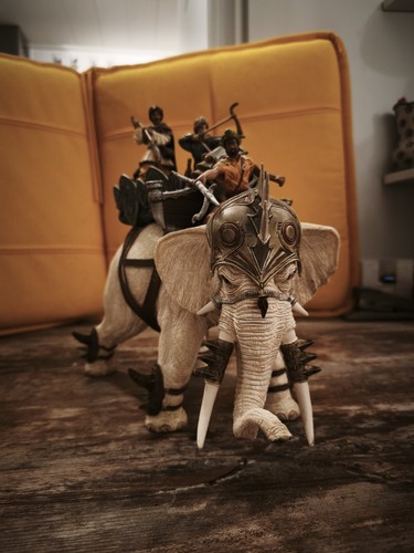 Schleich kampfelefant 70063 - kampfelefant,